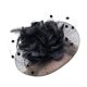 thumbnail image 1 of Pinza para el pelo con plumas para mujer y niña, elegante diadema de malla, accesorios de decoración para bodas, fiestas y citas, 1 of 7