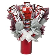 Dark Chocolate Candy Bouquet for Chocolate Lovers | Around the Clock Gifts