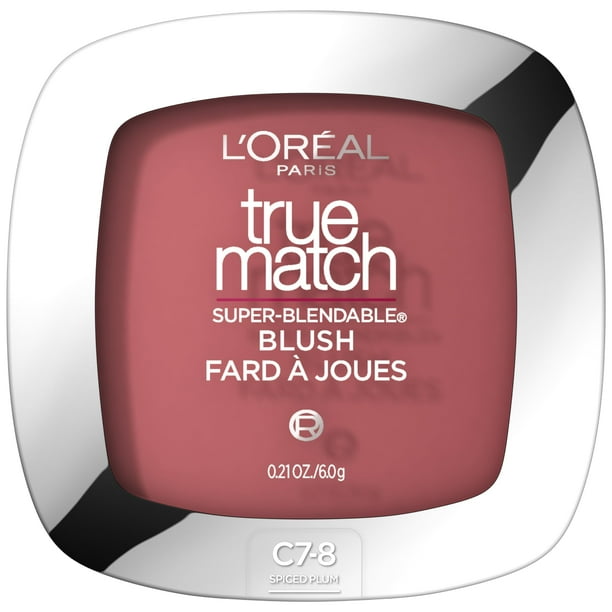 Blush L'Oreal Paris True Match, ciruela especiada, supermezclable, 6 ml