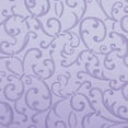 thumbnail image 5 of Collections Etc Scroll Insulated Sheen Curtain Panel Lavender 50" X 63", Lavender, 50" X 63", 5 of 5