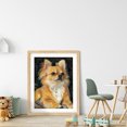 thumbnail image 4 of Cuadros Decorativos 5D Diamond Painting DIY Fox Terrier Kits Full Round Drill Rhinestone Imágenes Likrtyny embutido en tela, 4 of 9
