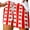 2-Red, variant on Arlun Happy Canada Day Shorts for Women Trendy Maple Leaf Graphic Printed Drawstring Elastic Waist Casual Shorts Loose Comfortable Bottoms for Festival and Daily Wear 4-Red XXL