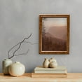 thumbnail image 2 of US Art Frames Brown Burl 3x29 Picture Frame .75" Wide - Preinstalled Hangers and UV Blocking Plexiglass, 100% USA Made, 2 of 4