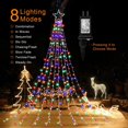 thumbnail image 2 of Cadena de luces LED MINIAO 320 con forma de estrella, 32 x 320, multicolor, 2 of 7