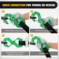 thumbnail image 2 of Nilight Quick Release S-Tow Shackle Hook – Heavy Duty Off-Road Recovery Hook, Fits Winch Rope & Recovery Strap, 11,000 LBS Working Load, for Jeep, SUV, ATV, Trailers, Forged Steel, Green, 2 of 6