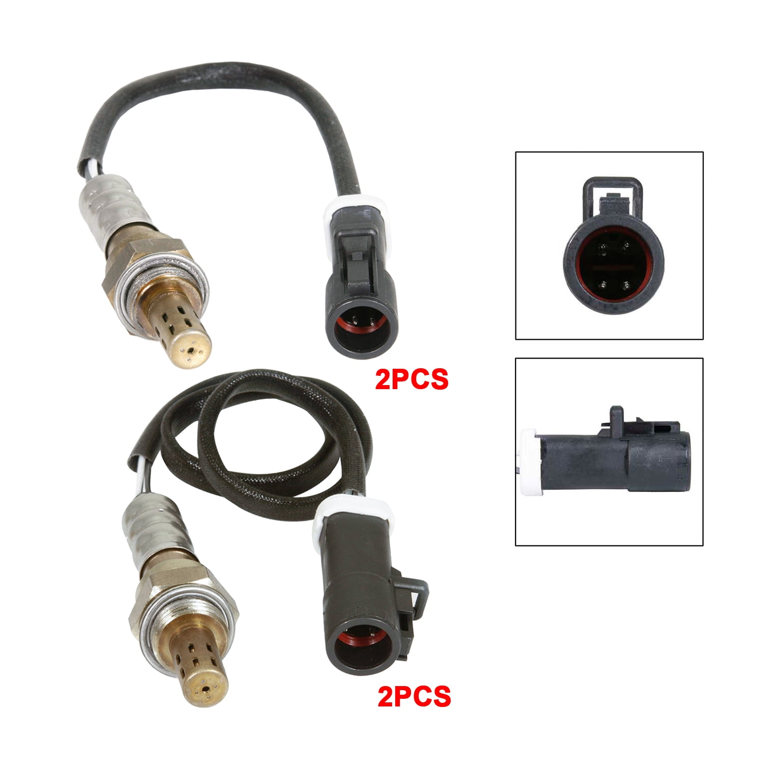 Maxfavor 4Pcs O2 Oxygen Sensor for 1999-2004 Ford E-150 Van Expedition, Lincoln Upstream Downstream