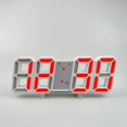 thumbnail image 1 of Reloj digital LED 3D creativo, reloj de pared, reloj de escritorio, reloj despertador electrónico, reloj de pared para sala de estar, bricolaje, 1 of 6
