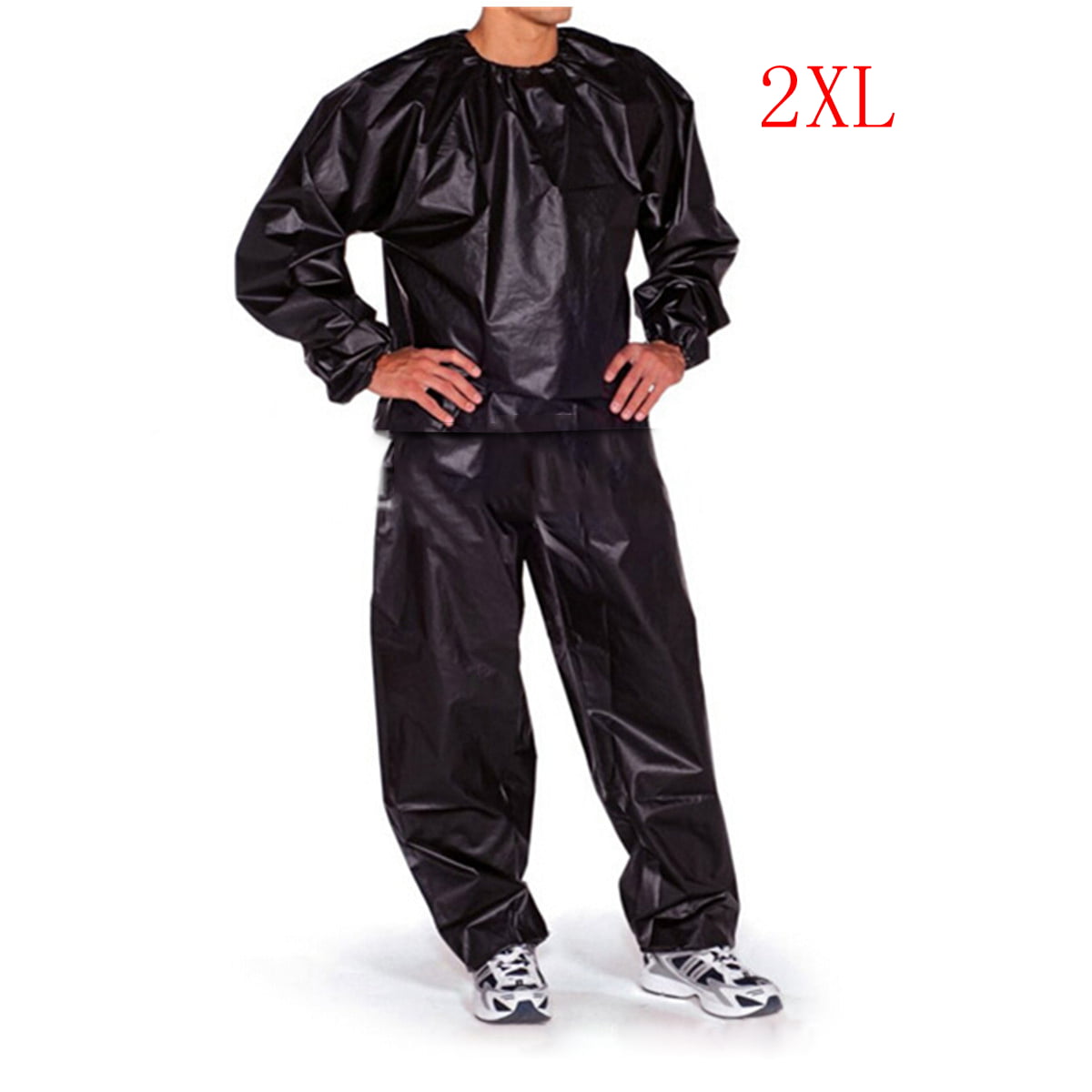 Plastic Exercise Suit PVC Unisex Sauna Suit Shiny PVC-U-Like 