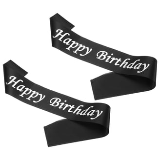 "Too Hot To Be This Old" Birthday Sash - Funny Party Decor For 30th, 40th, 50th, 60th+ Milestones