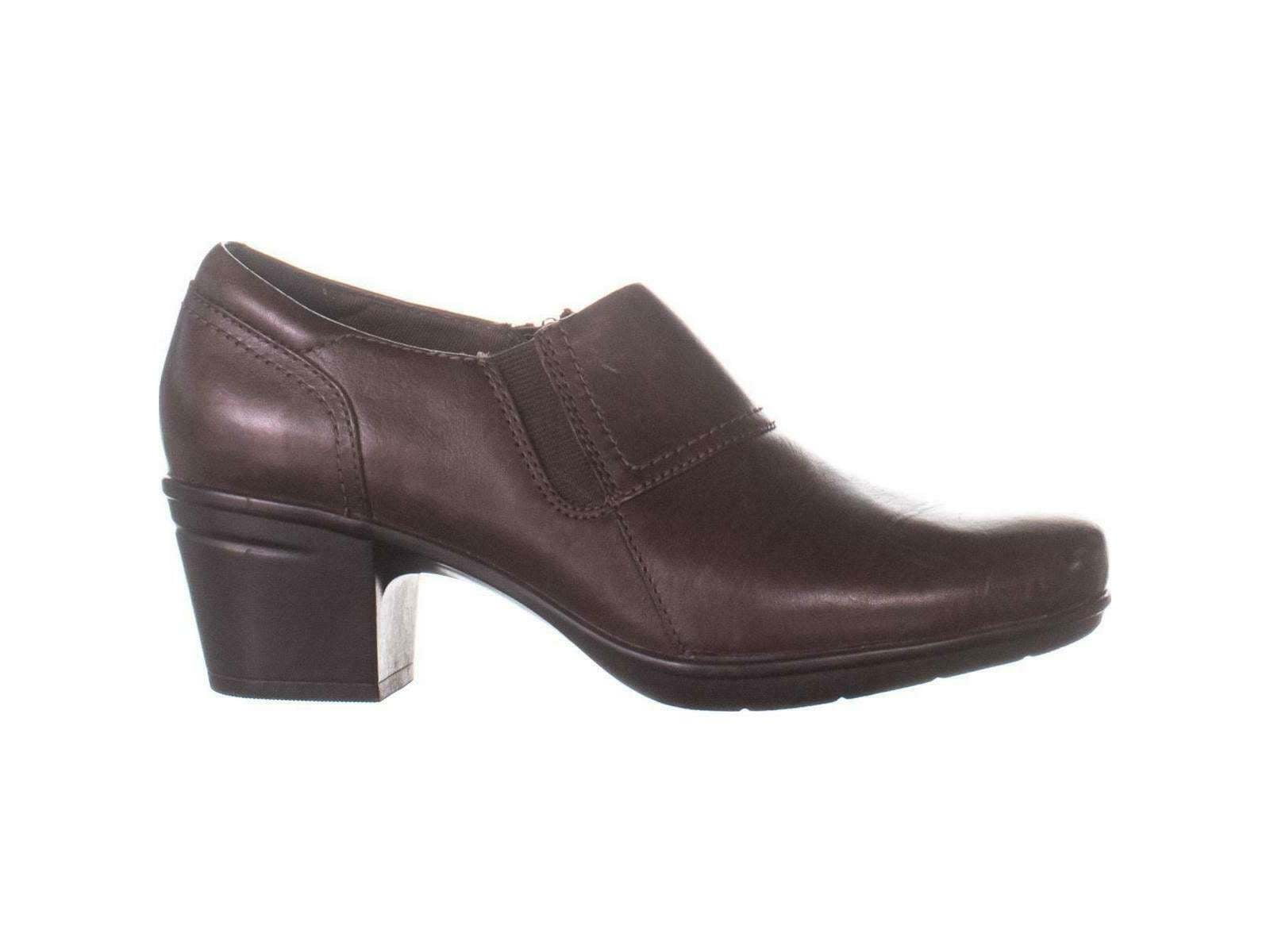 clarks ladies leather mules