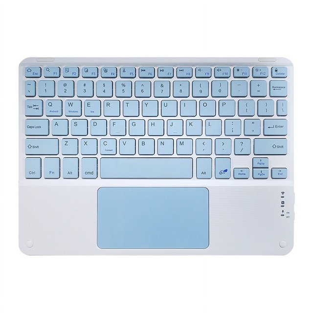 Teclado táctil Bluetooth para teléfono móvil, tableta, control de succión magnética, teclado táctil, ratón, kit de carga inalámbrico