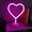 Love, variant on Huiyi Neon Light Base, Beast Head Lights Neon Signs - Beast Head Neon Light for Bedroom,Tabletop Decor - Battery/USB Powered Pink LED Beast Head Light