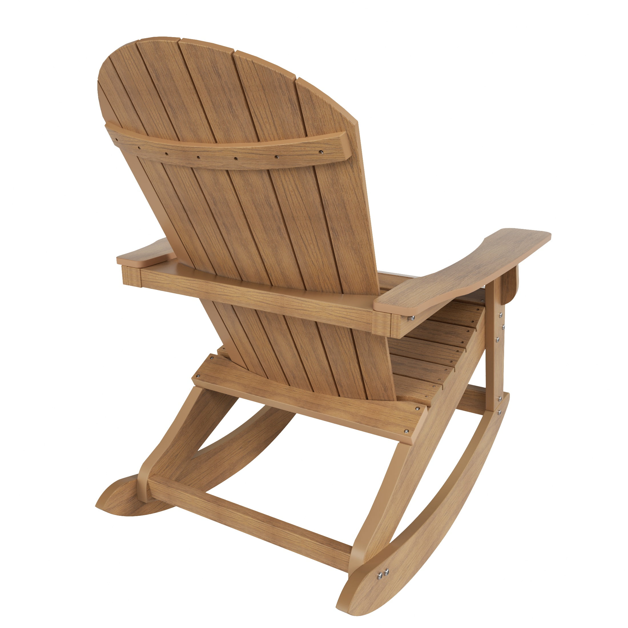 Outdoor Rocking Adirondack Chair, Teak