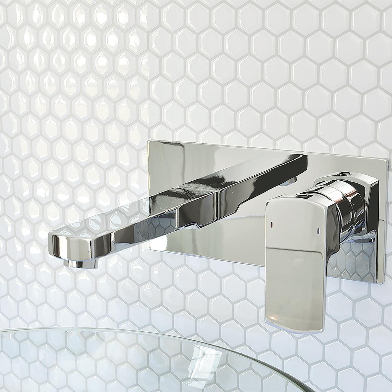 SMART TILES PEEL & STICK BACKSPLASH - HEXAGO - 4 Pieces 11.27 x 9.63