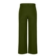 thumbnail image 6 of ZZwxWA Womens Corduroy Pants Loose Mid Rise Pant Spring Fall Casual Straight Comfy Trousers with Pockets, 6 of 7