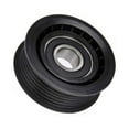 thumbnail image 3 of KarParts360 For Dodge Sprinter 2500/3500 2003 2004 2005 2006 Idler Pulley | Plastic | Serpentine Belt Type | Black Color | 17 Millimeters Inside Diameter | 1 Pulley Bearing | For 2020919, 59903341E, 3 of 4