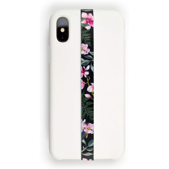 : The Original Phone Loop Finger Strap for Mobile Phone - Phone Loop Finger Holder for Phone Case Grip - Phone Strap Holder for Hand Grip - Finger Loop for Cell Phone Case (Bloom)