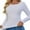 White, variant on Long Sleeve T Shirts for Women Ribbed Knit Basic Tops Casual Slim Fitted Tee Tshirts