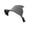 Grey, variant on Knitted Curved Tip Witch Hat for Adults, Wide Brim Pointed Wizard Hat, Halloween Cos-play Cos-tume Accessory for Men Women