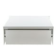 thumbnail image 3 of NavePoint 4U Rack Drawer for 19 Inch Server Racks and Network Cabinets, 13.7 Inches Deep Rack Mount Drawer with Lock, White, 3 of 4