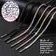 thumbnail image 2 of Cordones de diamantes brillantes para zapatillas de deporte, cordones de diamantes de imitación, correa trenzada cruzada, accesorios, 2 of 4