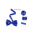 thumbnail image 3 of INSPIRE CHIC Accessoires de Nœud Papillon pour Homme Sangle Ajustable Formel Uni Smoking Pré-Noué Bleu Royal, 3 of 5