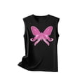 thumbnail image 4 of Womens Summer Tops Petite Sizes Only Tank Tops For Women 2026 Women Tunic Tops For Leggings T-Shirts For Women Graphic Tees Funny Cats, 4 of 4