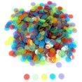 thumbnail image 2 of Regal Bingo Plastic Bingo Chips 3000 Pcs - Clear Transparent Counters Game Chips Set for Board Game - Fun Bingo Night - 3/4 Inch Assorted Colors, 2 of 5