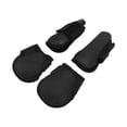 thumbnail image 2 of 4 Uds. Botas de pata delantera y trasera de caballo, mallas para saltar obstáculos, botas, equipo de protección para patas de caballo, color negro XL, 2 of 8