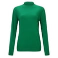 thumbnail image 4 of LEKDFST Fall Sweaters for Women 2025 Casual Crewneck Long Sleeve Lightweight Knit Pullover Sweater Tops Green M, 4 of 6