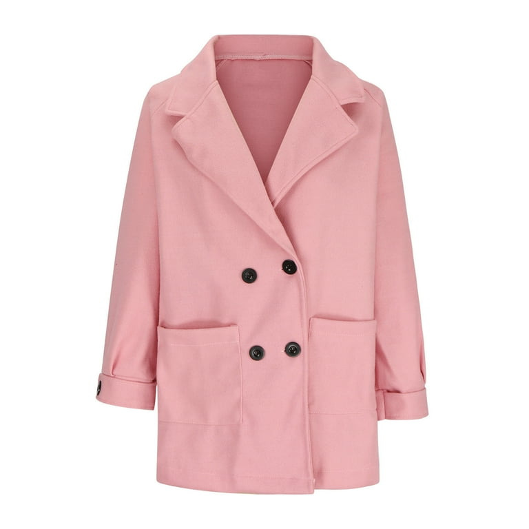 Hooded winter warm wool coat women 5461