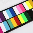 thumbnail image 4 of Crema cosmética Abanopi pasteles de maquillaje corporal 18 colores pintura acuarela 4 patrones no tóxicos, 4 of 8