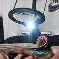 thumbnail image 2 of Magnifying Glass with Light and Stand, Magnifying Glass with Light, Hands Free Magnifying Glass with Stand, Large Magnifying Glasses with LED Lights 22.2 x 13.5cm, 2 of 4