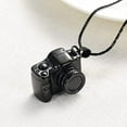 thumbnail image 3 of Camera Cremation Urn Necklace Camera Cremation Jewelry for Ashes Stainless Steel Memorial Pendant for Loved Ones Stainless Steel Mini Camera Urn Pendant, 3 of 6