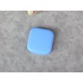 thumbnail image 2 of Blue - 1 Piece Contact Lens Case Mini Colorful Portable Lens Case Cute Travel Set with Mirror Tweezers Bottle Stick, 2 of 4