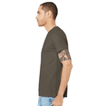 thumbnail image 2 of Bella Canvas Jersey T-Shirt Single Pack, Men's Crewneck Short Sleeves Army Tee, S, 2 of 5