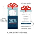thumbnail image 6 of Big Dot of Happiness Boy Birthday - Birthday Party Money and Gift Card Sleeves - Nifty Gifty Card Holders - Set of 8, 6 of 8