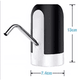 thumbnail image 4 of Dispensador Eléctrico Recargable, Usb, Bomba De Agua Negro, 4 of 4