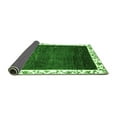 thumbnail image 2 of Ahgly Company Indoor Rectangle Abstract Green Modern Area Rugs, 2' x 3', 2 of 4
