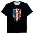 thumbnail image 3 of MAIHAN Usa 250th Anniversary T-Shirt American Flag Shirts 4th Of July Crew Neck T-Shirts Shirt Summer T Shirt Funny Tshirts Shirts for Women, 3 of 3