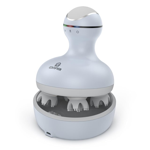 Masajeador de cuero cabelludo COMFIER Electric para el crecimiento del cabello con 84 nudos