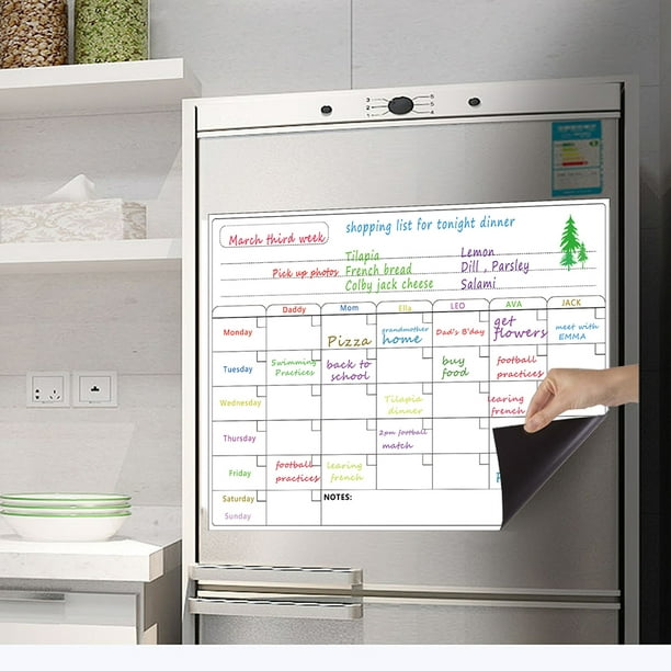 Dry Erase Monthly Large White Board Wall Calendar 38 x 50 Jumbo