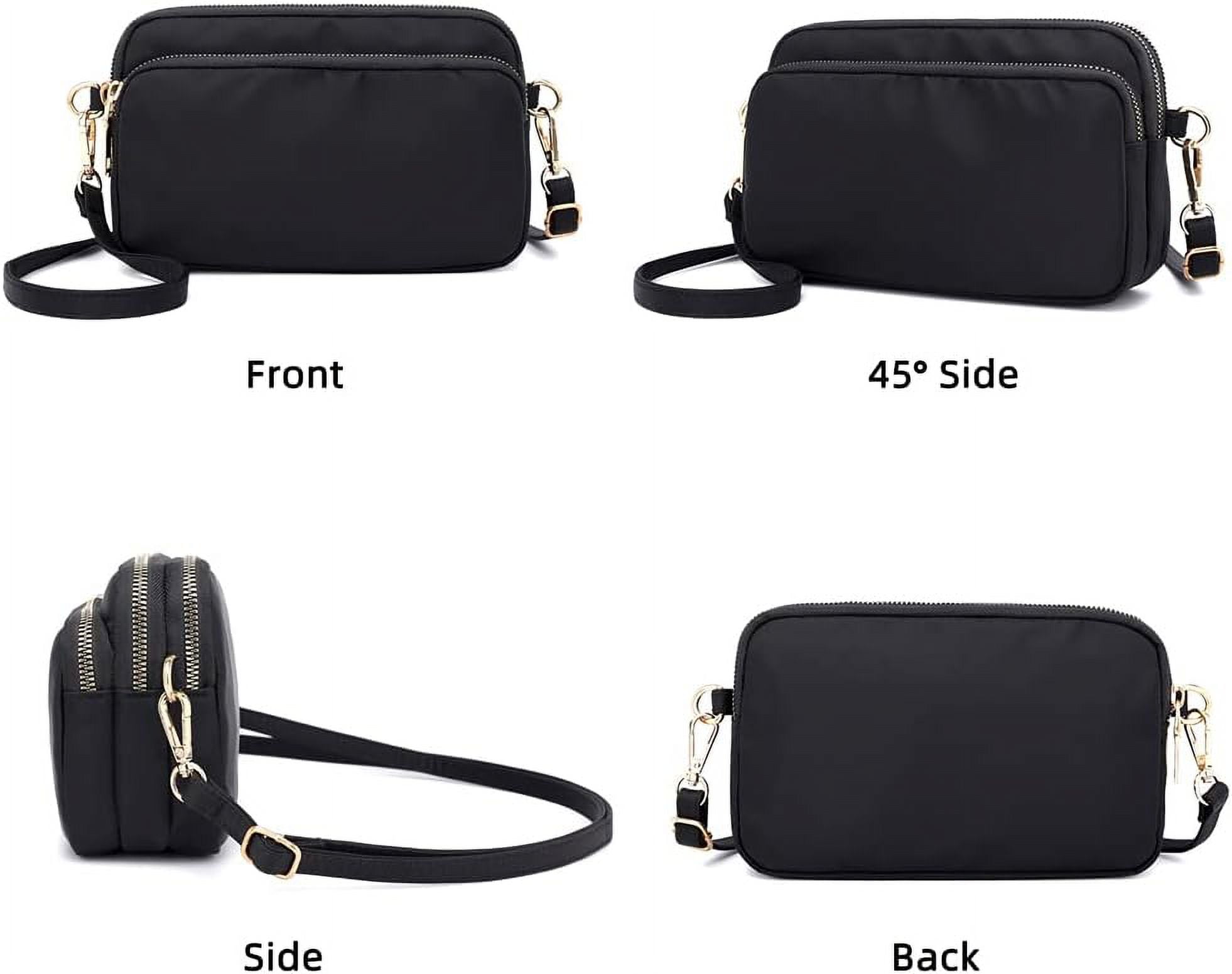 Crossbody Bag for Women, Lightweight Purses Nylon Small Shoulder Bag Satchel