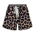thumbnail image 3 of MKLEKYY Pantalones Cortos De Mezclilla Para Mujer, Con Estampado De Moda, Con Cordón Ajustable, Cintura Elástica, Informales Y Ligeros, Con Bolsillos, 5, 3 of 3