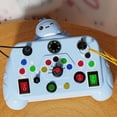 thumbnail image 2 of Vogacara Juguete LED de mano de obra exquisita para jugar y aprender con seguridad Los juguetes con interruptores de luz LED están ocupados Videojuegos portátiles amarillo, 2 of 6