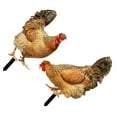 thumbnail image 5 of Masteelf 2Pcs Acrylic Chicken Shaped Garden Chicken Yard Sign For Homeowners, 5 of 10