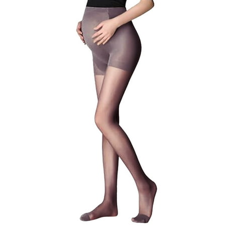 

Solid Summer Pantyhose Thin Bottom Stockings Oversized Socks Women Pregnant Socks