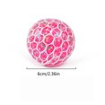 thumbnail image 3 of Star Vent Ball Stress Relief Toy, Sequin Sensory Fidget Grape Ball, Portable Squeeze Anxiety Relief, Durable Pinch Music Sensory Toy for Kids Adults, Party Favor Classroom Decompression, 3 of 7