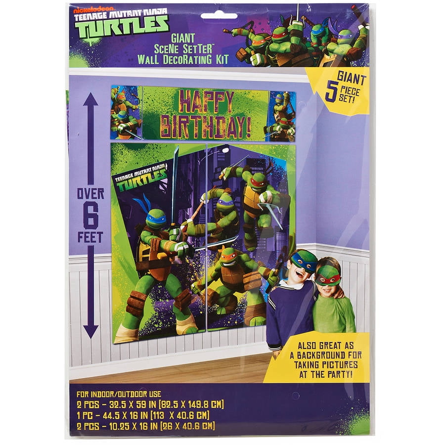 Teenage Mutant Ninja  Turtles  Party  Supplies  Walmart  com
