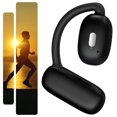 thumbnail image 4 of Auriculares inalámbricos Jixopn OWS con Bluetooth y gancho para la oreja (negros), 4 of 8